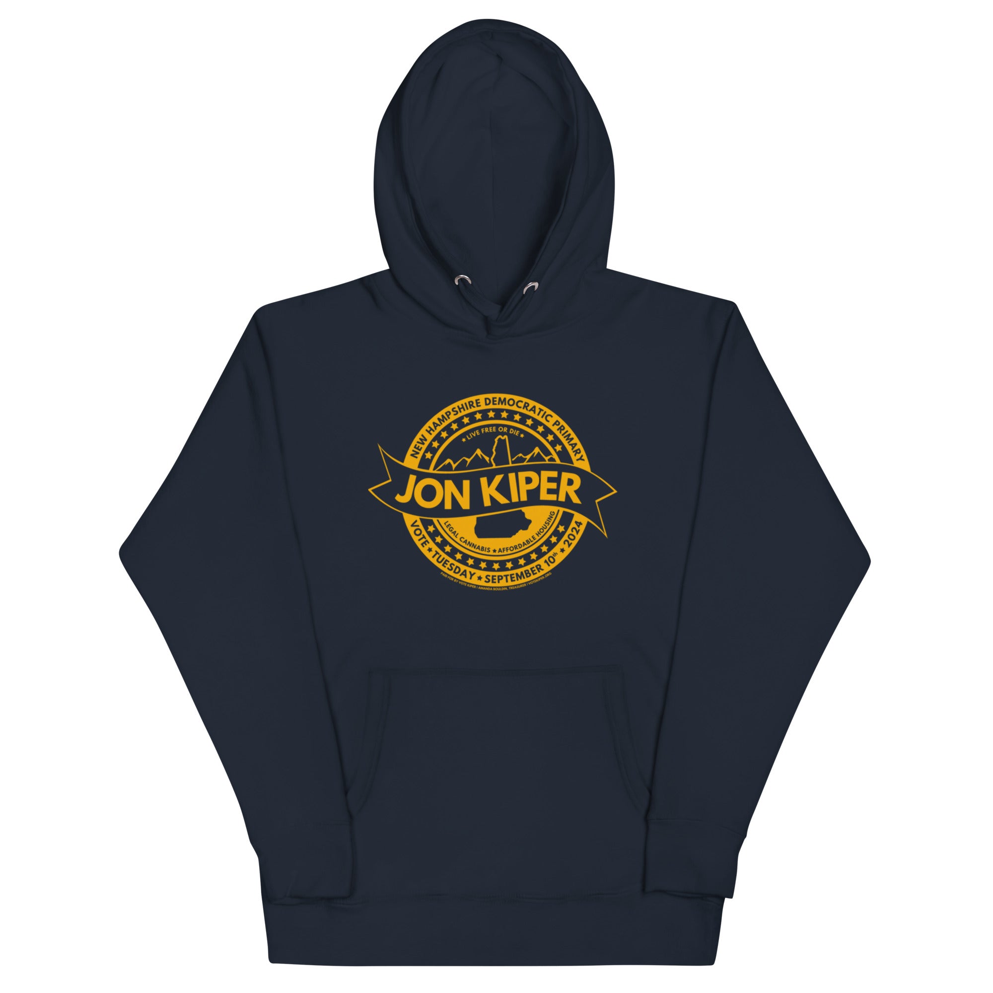 Yellow-VoteKiper9-10-Unisex Hoodie