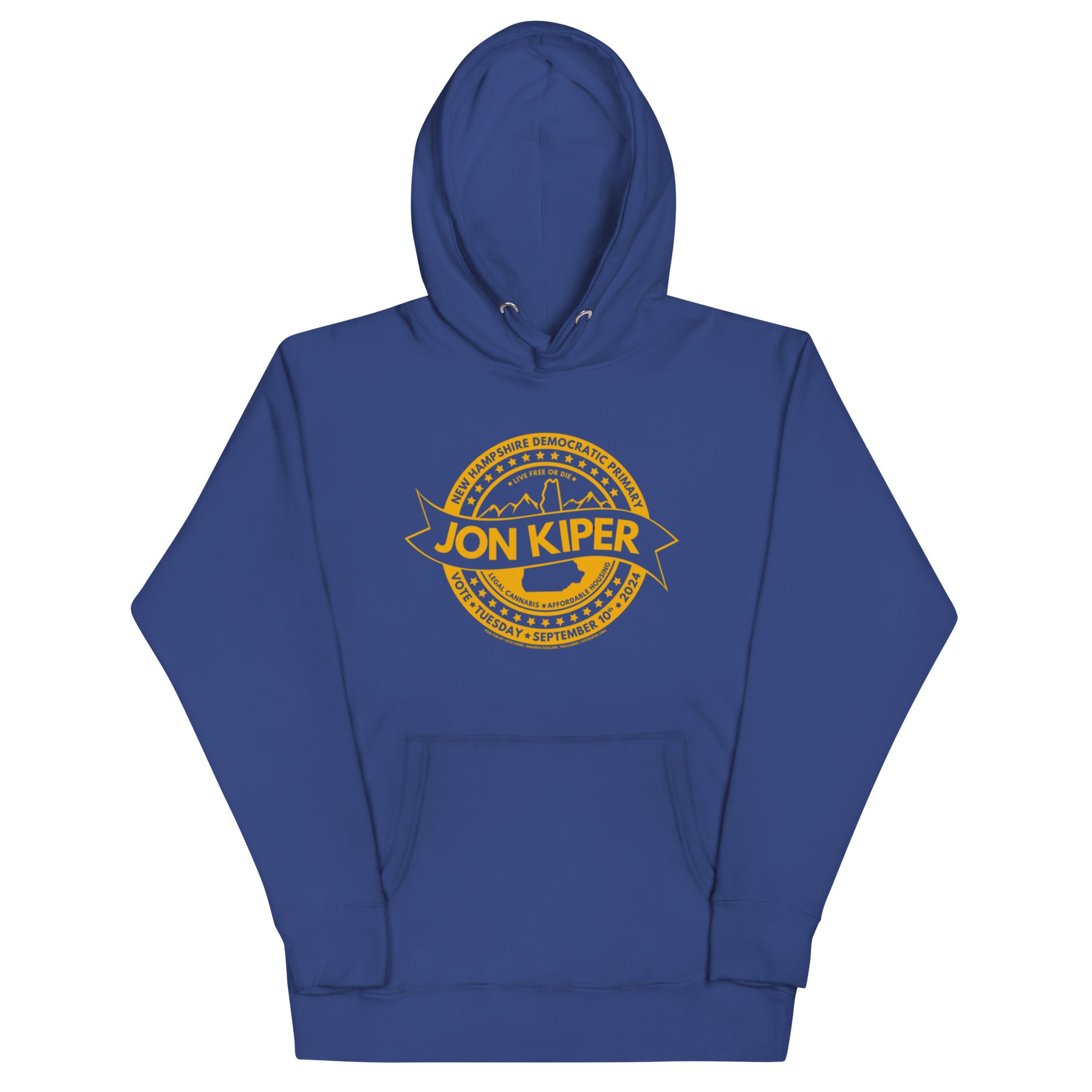 Yellow-VoteKiper9-10-Unisex Hoodie