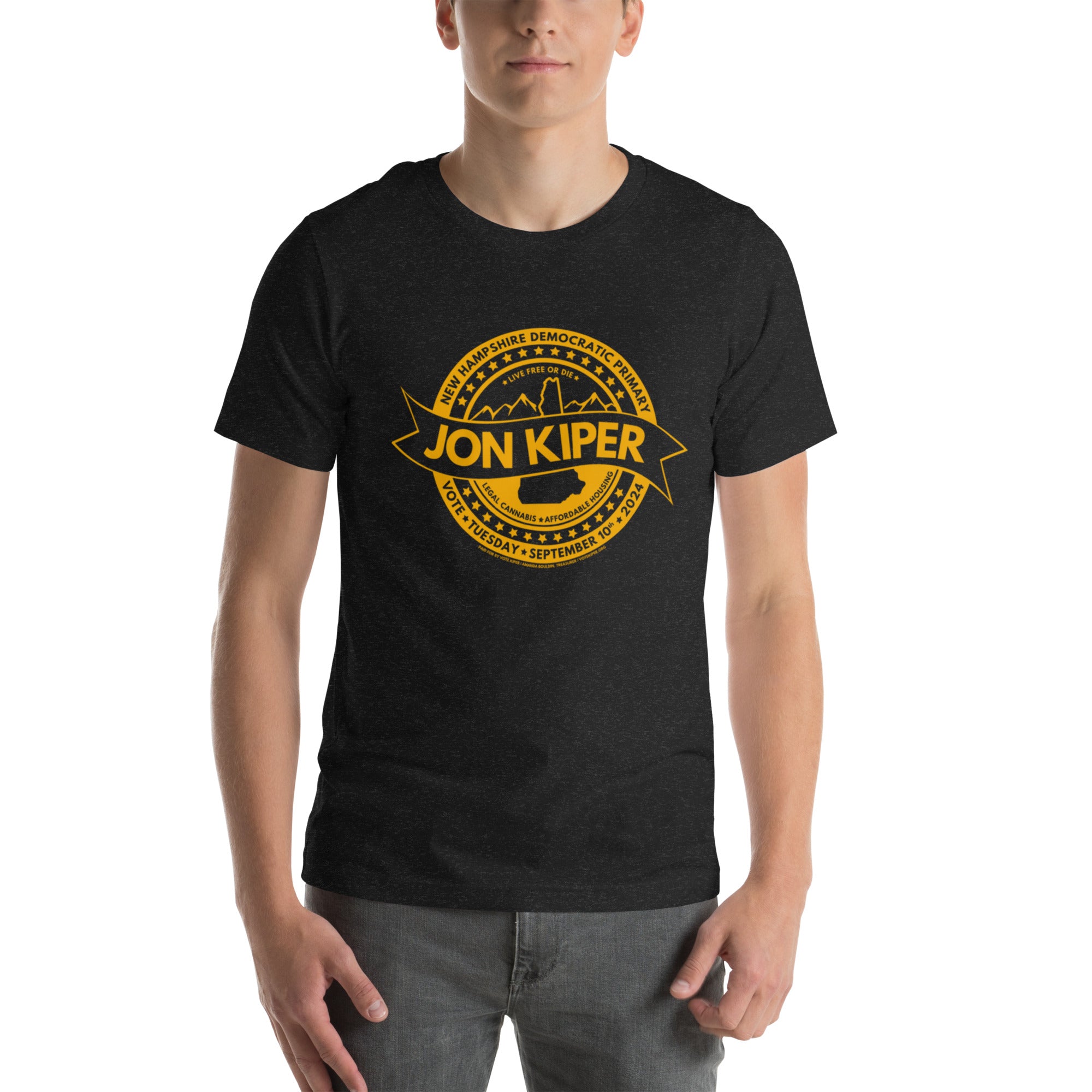 Yellow-VoteKiper-9-10Unisex t-shirt