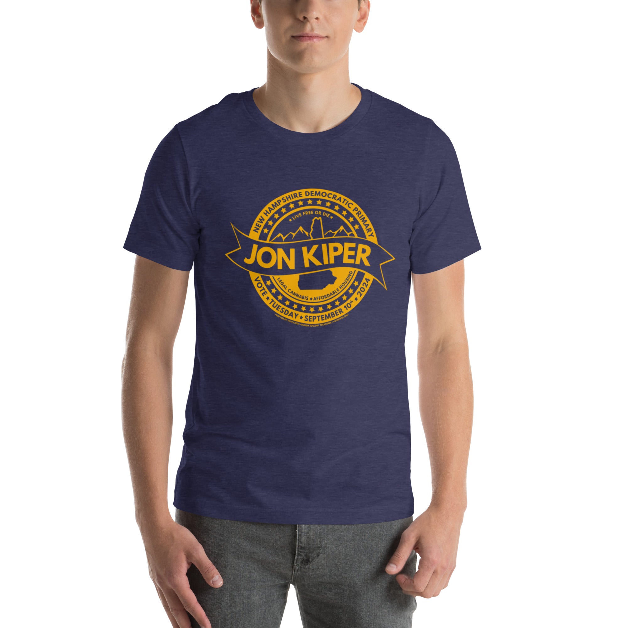 Yellow-VoteKiper-9-10Unisex t-shirt