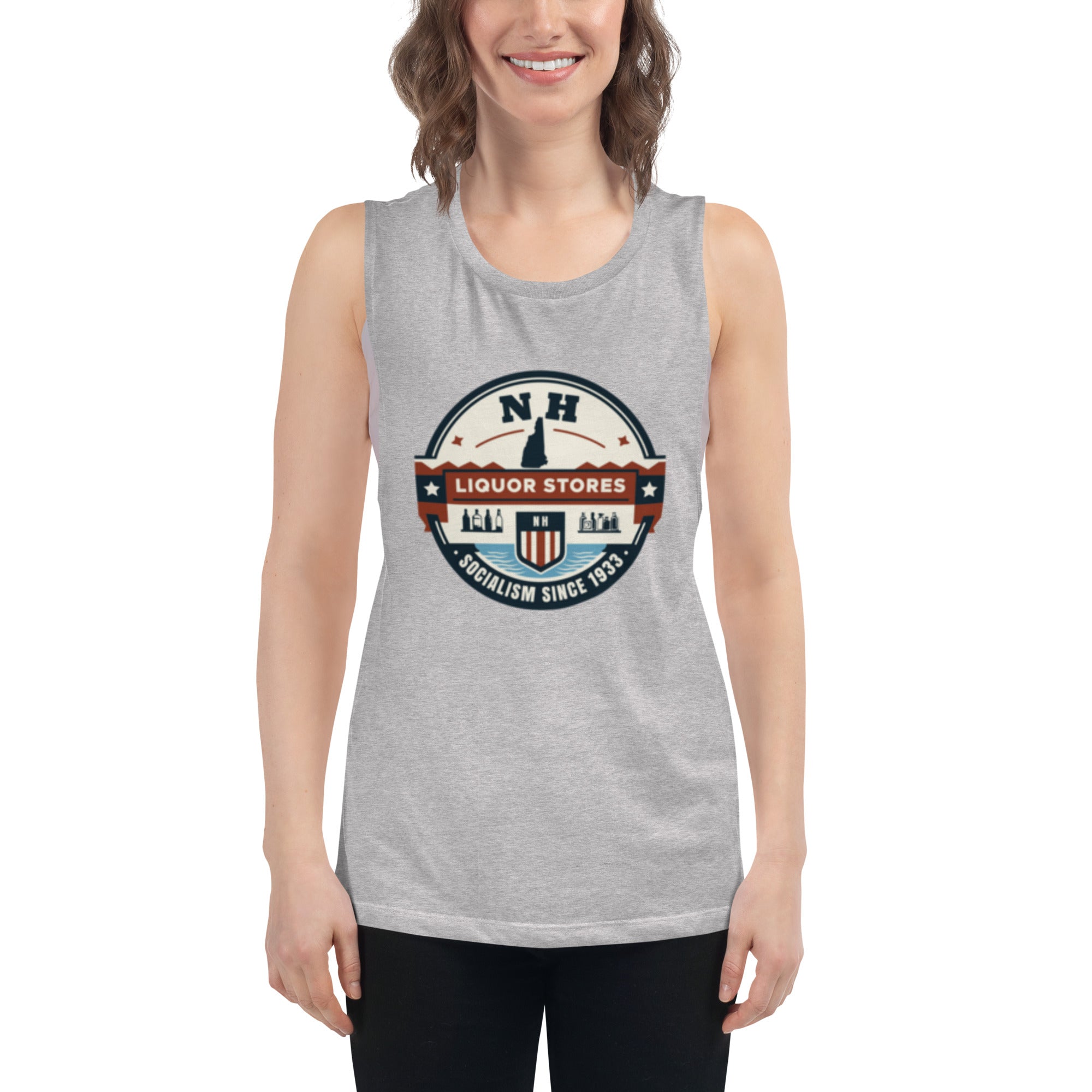 NH Liquor Stores Ladies’ Muscle Tank