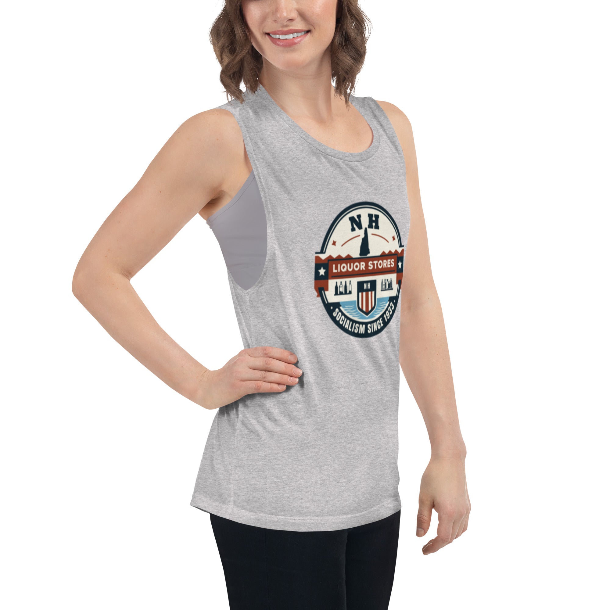 NH Liquor Stores Ladies’ Muscle Tank