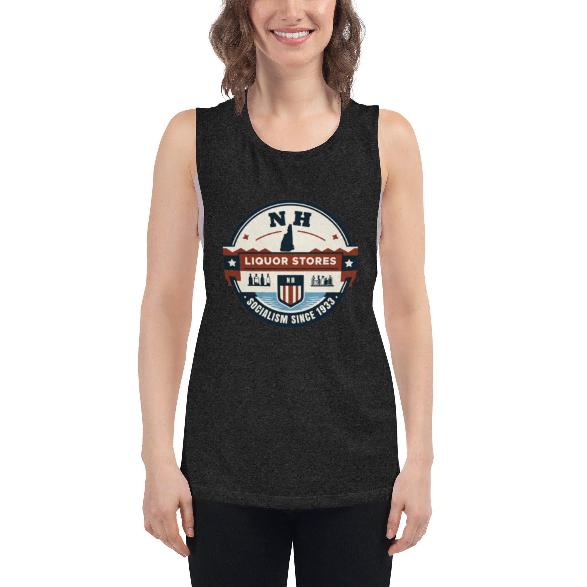 NH Liquor Stores Ladies’ Muscle Tank