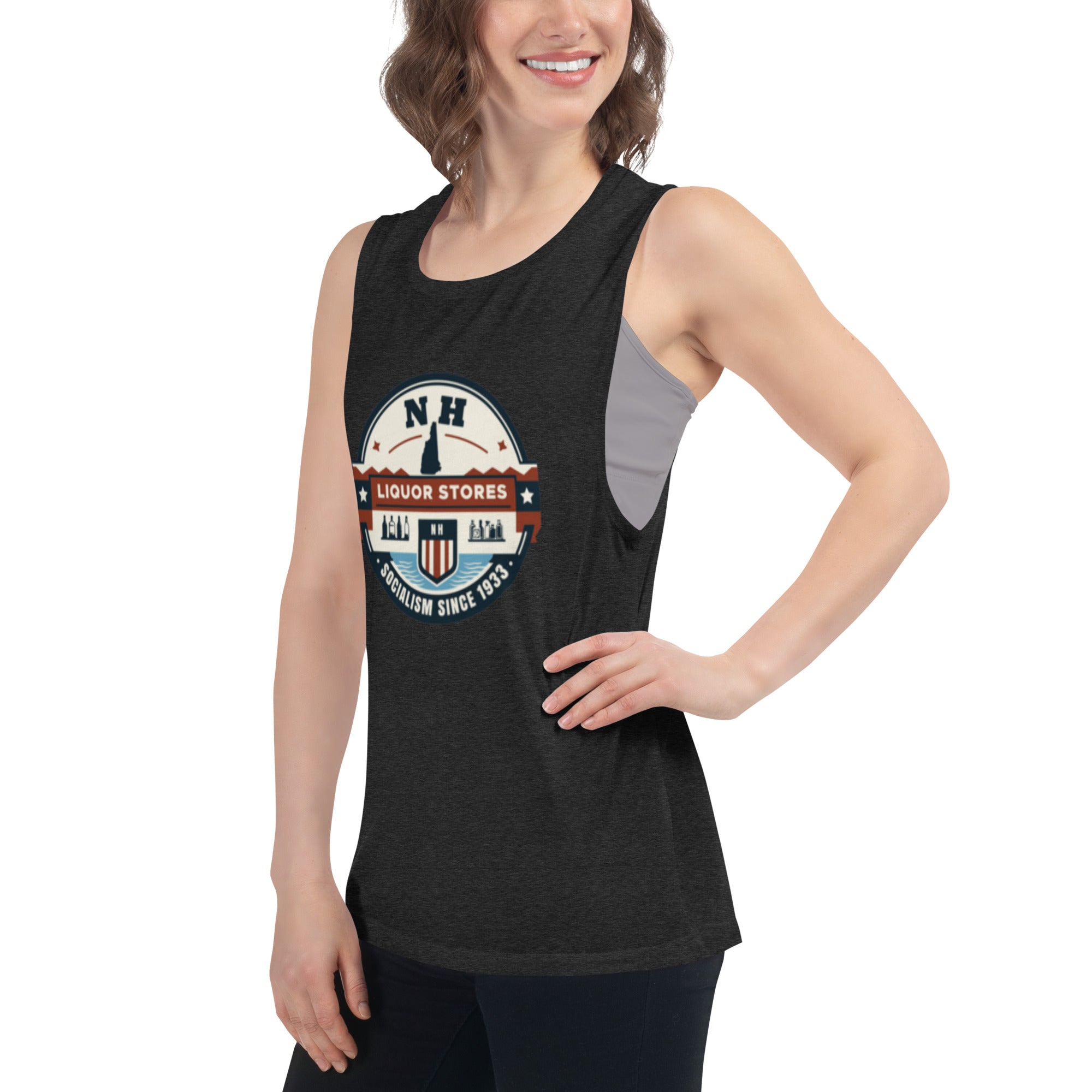 NH Liquor Stores Ladies’ Muscle Tank