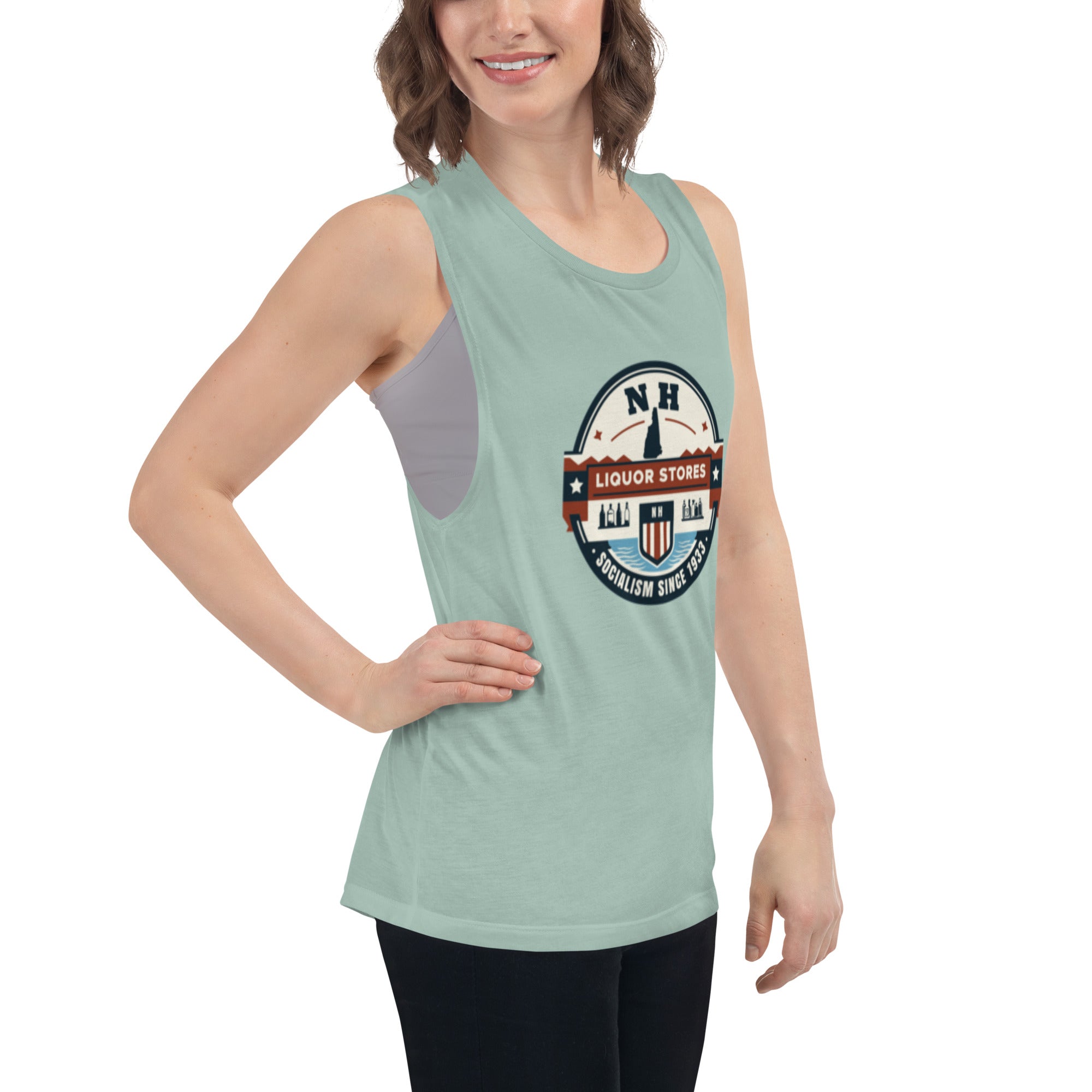 NH Liquor Stores Ladies’ Muscle Tank