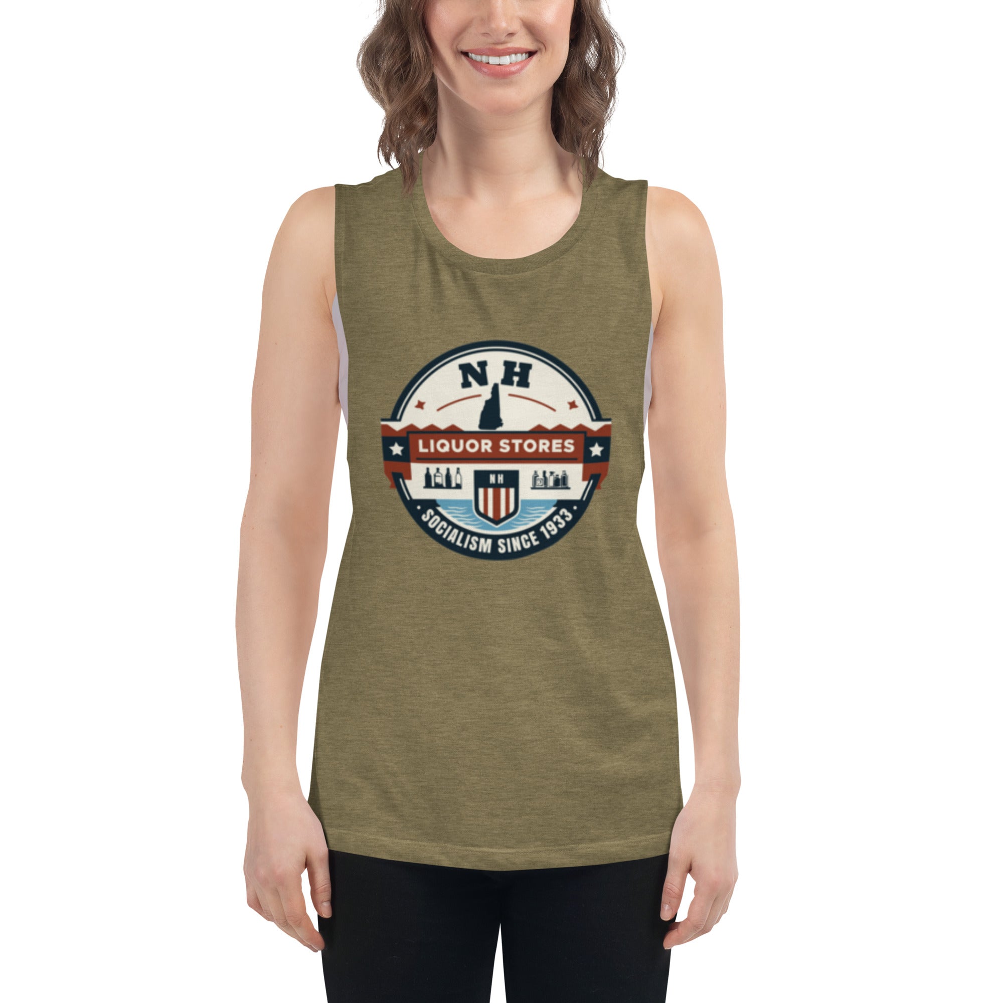 NH Liquor Stores Ladies’ Muscle Tank