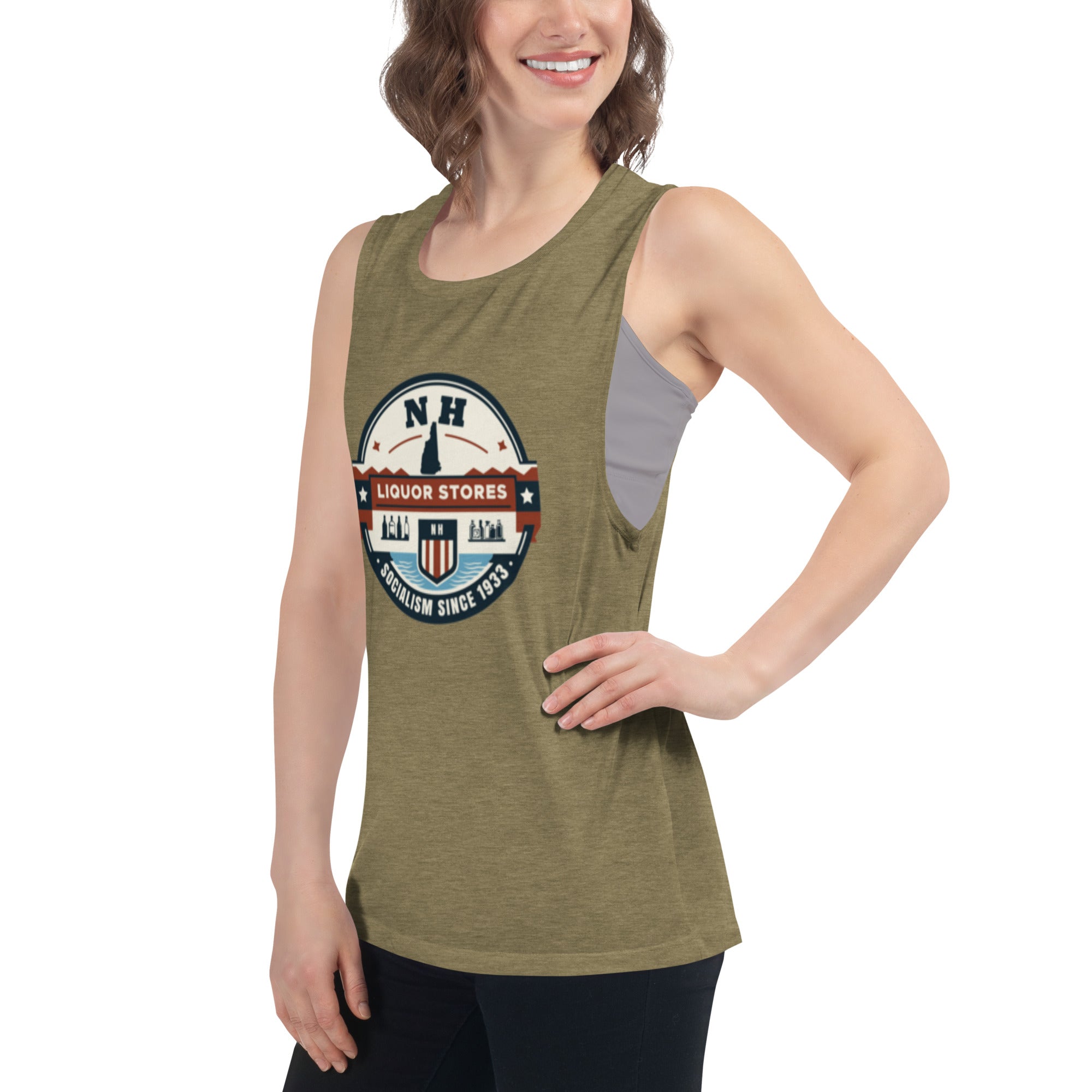 NH Liquor Stores Ladies’ Muscle Tank