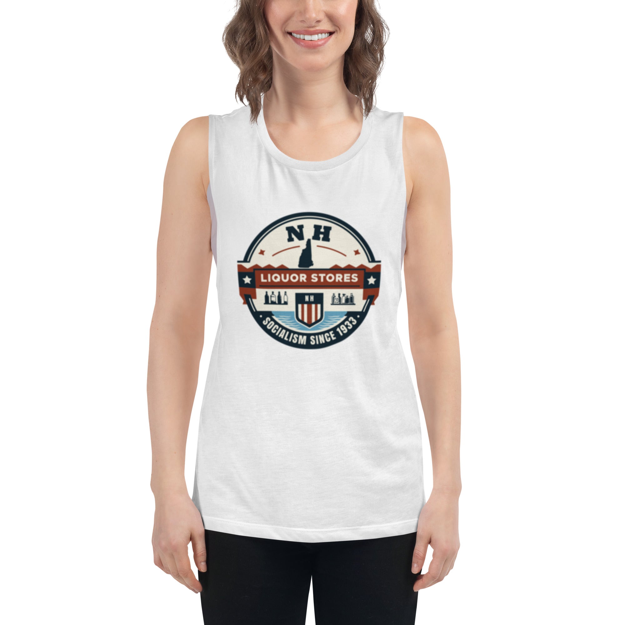 NH Liquor Stores Ladies’ Muscle Tank