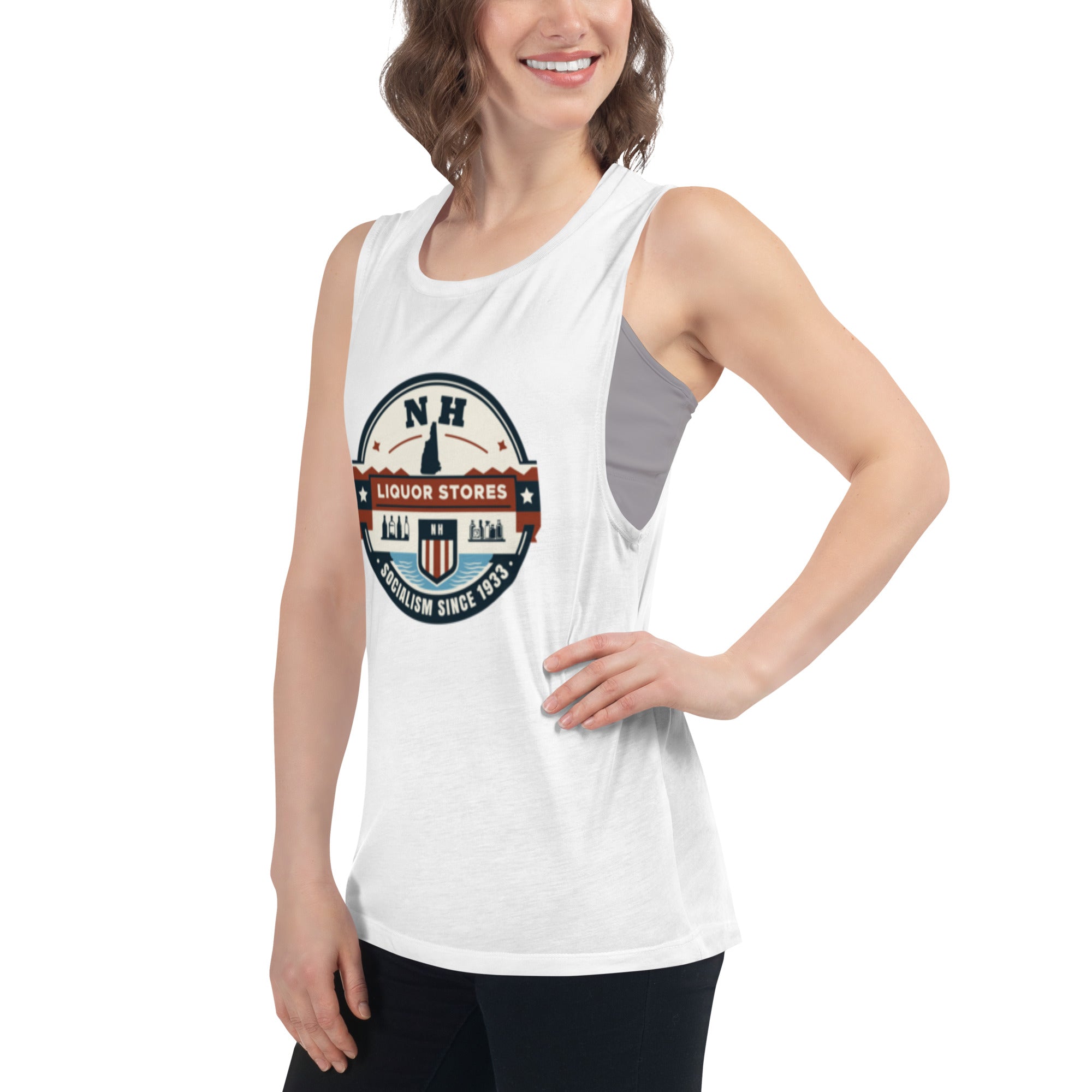 NH Liquor Stores Ladies’ Muscle Tank