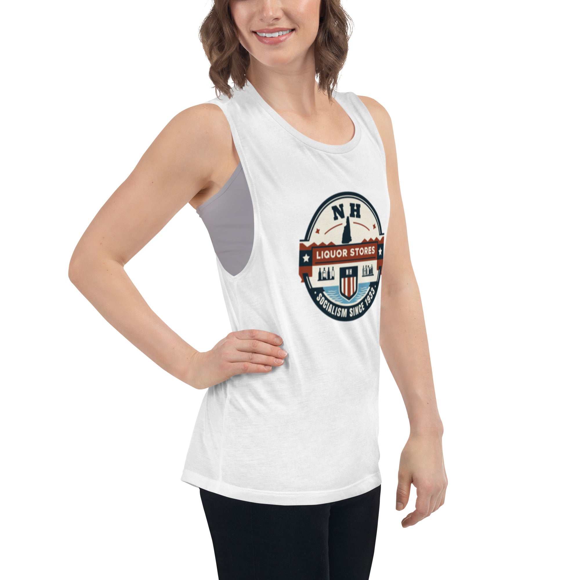 NH Liquor Stores Ladies’ Muscle Tank